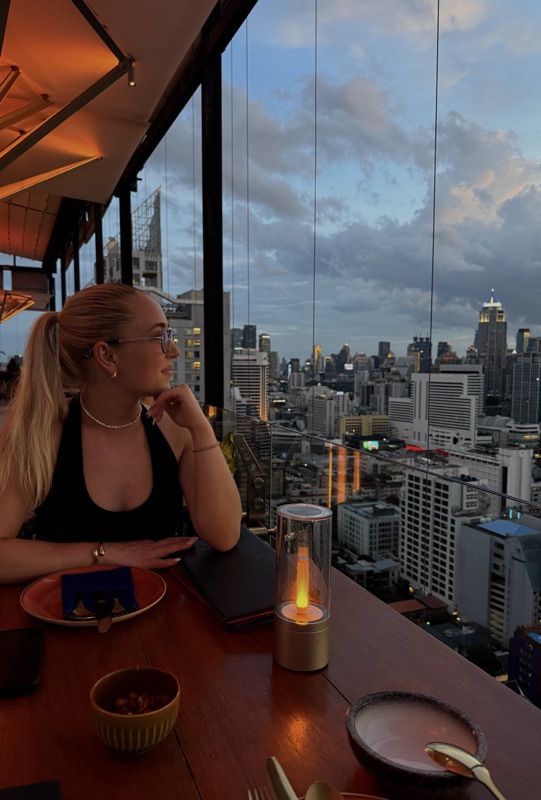 Rooftop-Dinner in Bangkok
