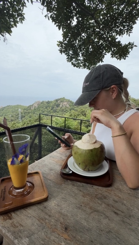Viewpoint-Café auf Koh Tao